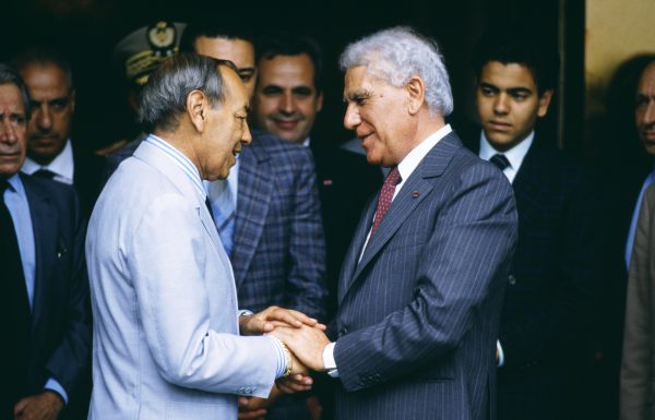Hassan II et Bendjedid Chadli. / Ph. DR