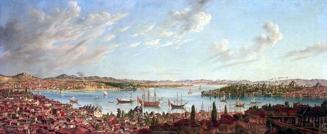 Illustration de Constantinople, capitale de l'empire ottoman. / Ph. DR