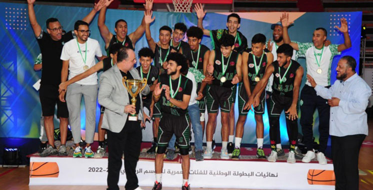 Basket-ball U19 : Le Raja remporte le championnat aux dépens du Wydad