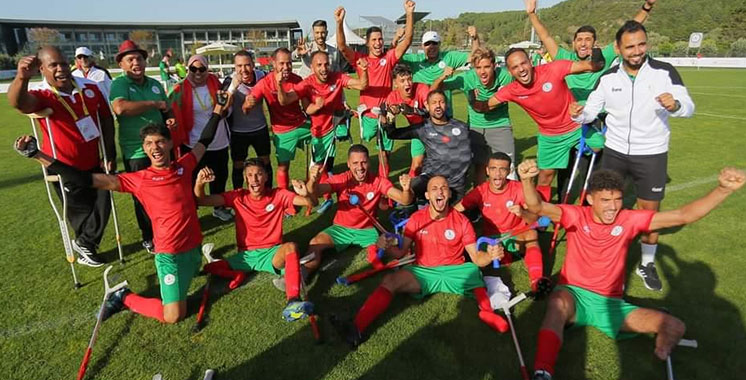 Mondial de football pour amputés: Le Maroc accède au 2ème tour