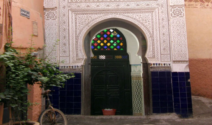 Le sanctuaire d'Abdelaziz Tebbaa au quartier El Mouassine à Marrakech. / Ph. DR