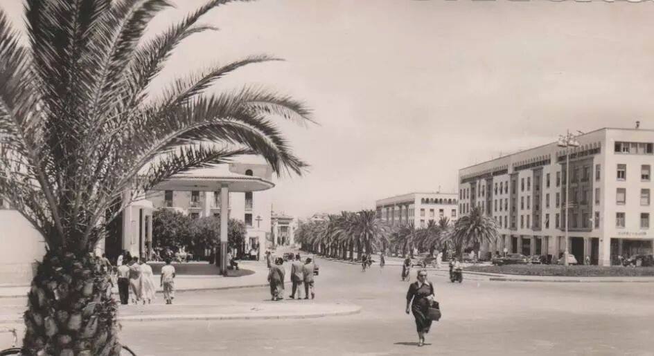 La gare de Rabat ville dans les années 1950. / Ph. DR