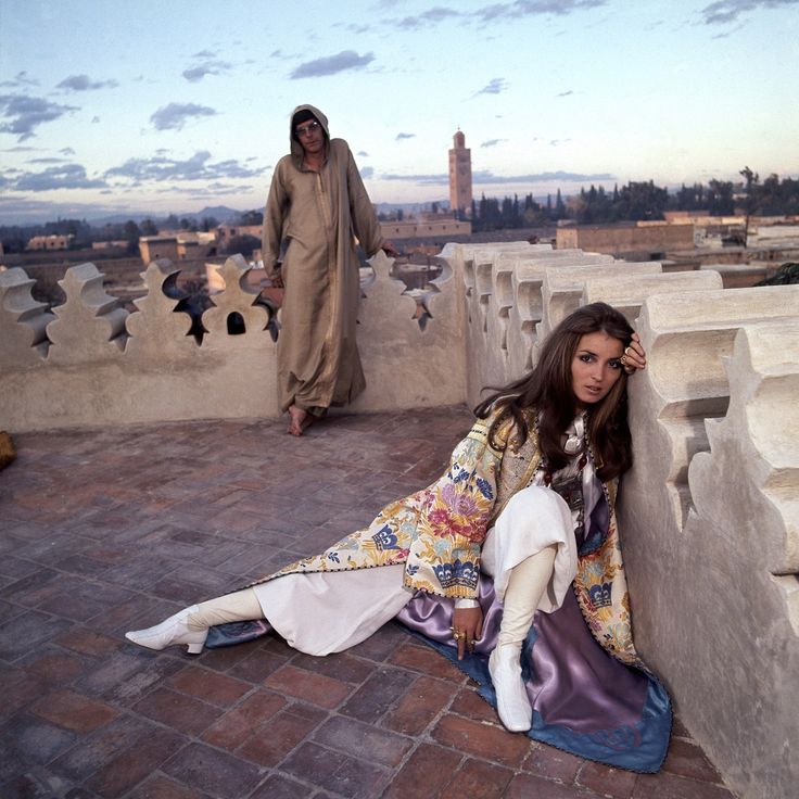 Le couple Getty à Marrakech / Ph. DR