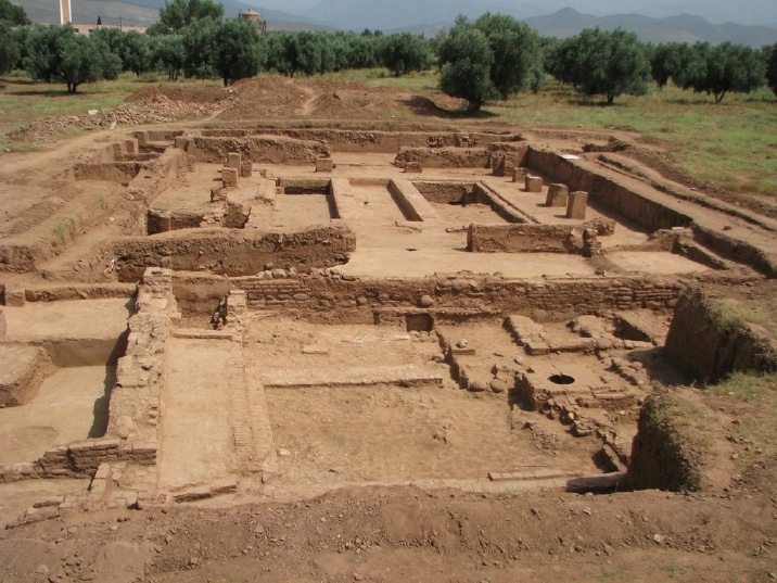 Une vue du palais au sein du site d'Aghmat. / Ph. DR