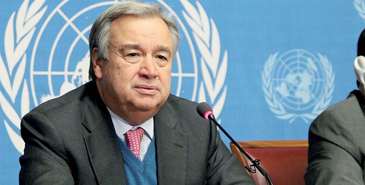Antonio Guterres, secrétaire général de l’ONU