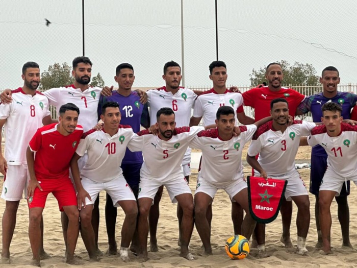 Beach-soccer amical: Le Maroc vainqueur de l’Arabie Saoudite