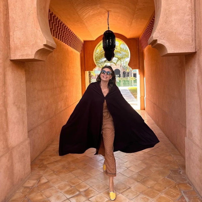 Maria Shaparova passe ses vacances au Maroc