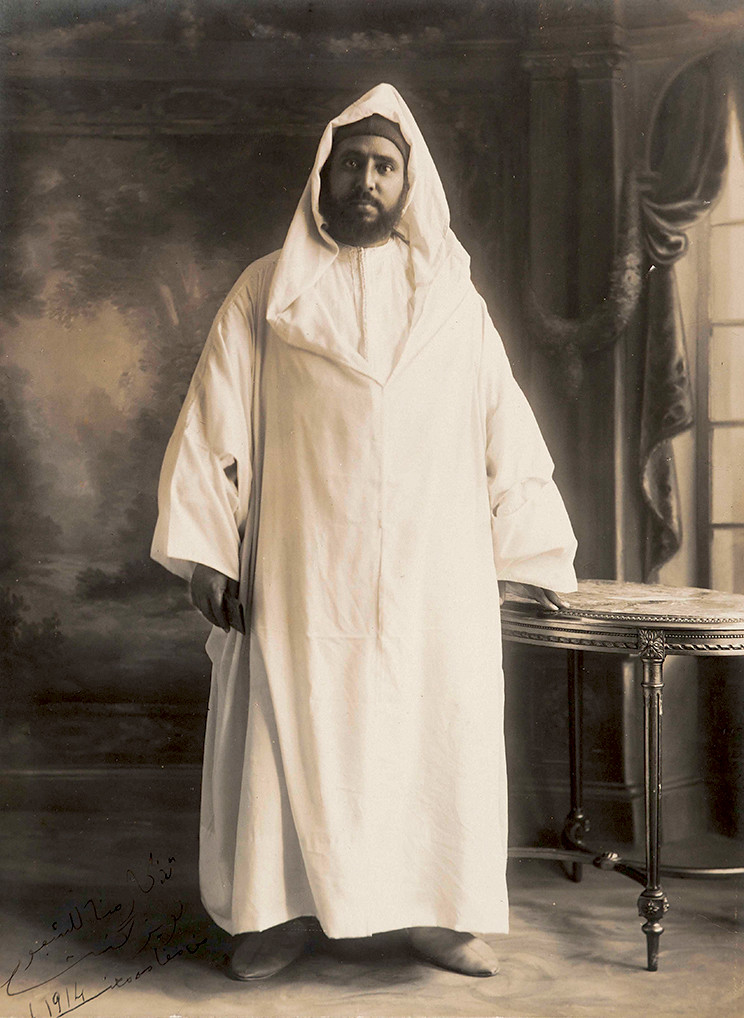 Le sultan Moulay Abdelhafid. / DR