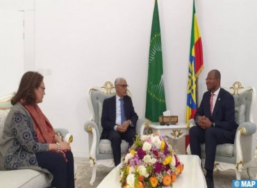 Entretien à Addis-Abeba entre le Président de la Chambre des Représentants et son homologue éthiopie