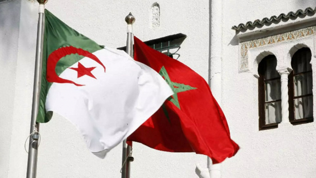 drapeaux maroc algérie