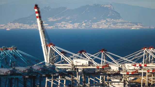 Tanger Med - Terminal à conteneurs - Complexe Portuaire Tanger Med - Détroit de Gibraltar