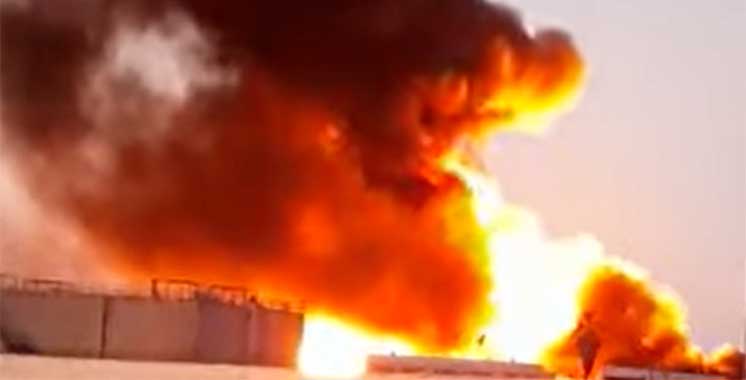 Incendie à Mohammedia: L’infrastructure de stockage ainsi que les entrepôts mitoyens n’ont pas été affectés