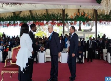 M. Talbi Alami représente SM le Roi à la cérémonie d’investiture du président de la République de Gu