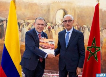 M.Talbi Alami s’entretient avec le président du sénat colombien