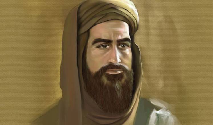 Un portrait-dessin d'Al-Mahdi Ibn Toumert. / Ph.DR