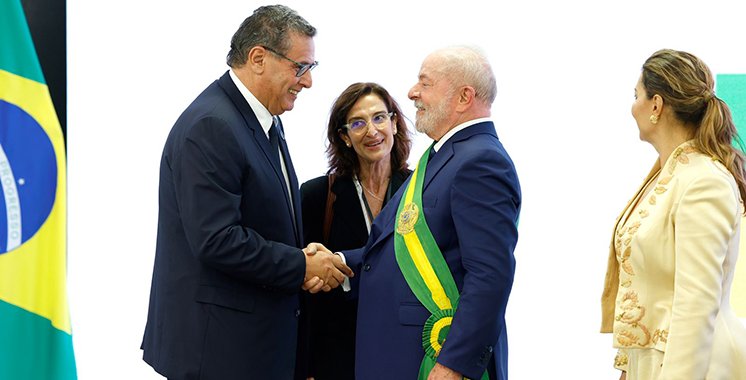 M. Akhannouch représente SM le Roi à la cérémonie d’investiture du Président brésilien