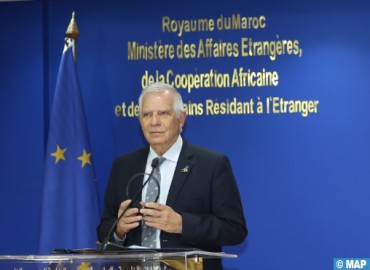 M. Borrell salue le rôle important du Maroc en matière de paix et de stabilité dans la région