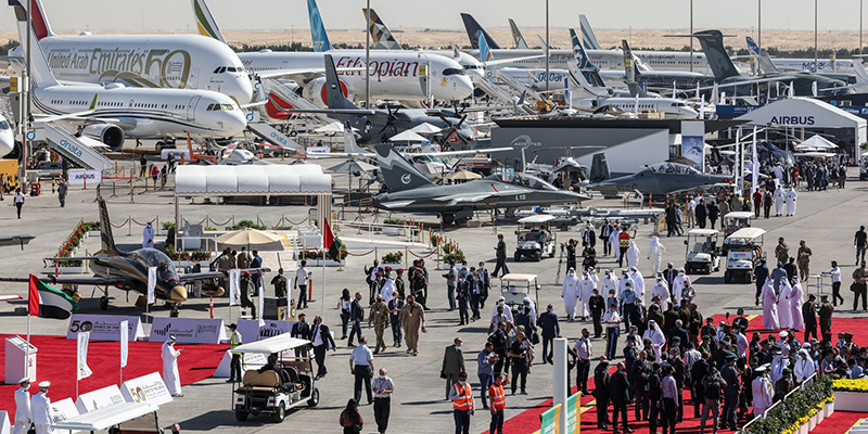 Aéronautique: ouverture du "Dubaï Airshow" avec la participation du Maroc