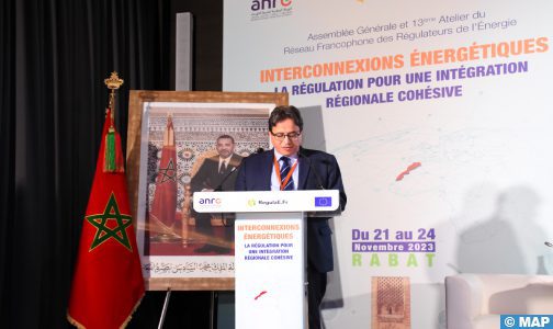 Le Maroc place la transition énergétique en tête de ses priorités (président de l’ANRE)