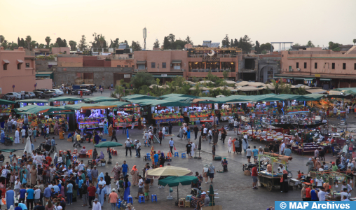 Marrakech : Forte dynamique à Jemaâ El Fna avec l’avènement du nouvel an
