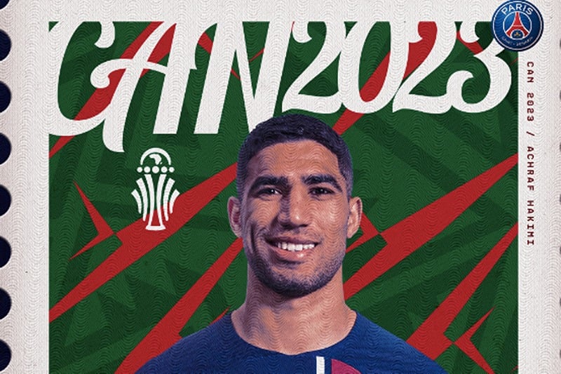 CAN 2023 : Le PSG soutient Achraf Hakimi et la sélection marocaine